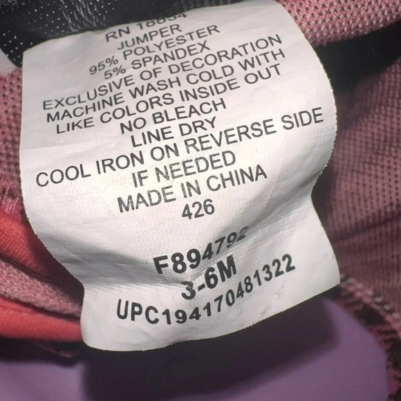 Baby Girls Jacquard Plaid Jumper 3-6 months - Picture 6 of 8